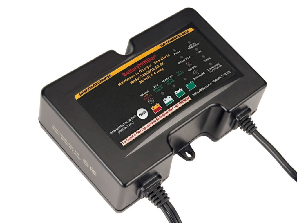 Aviation BatteryMINDer® 24-Volt Concorde Batteries ONLY (244CEC2-AA-S5)