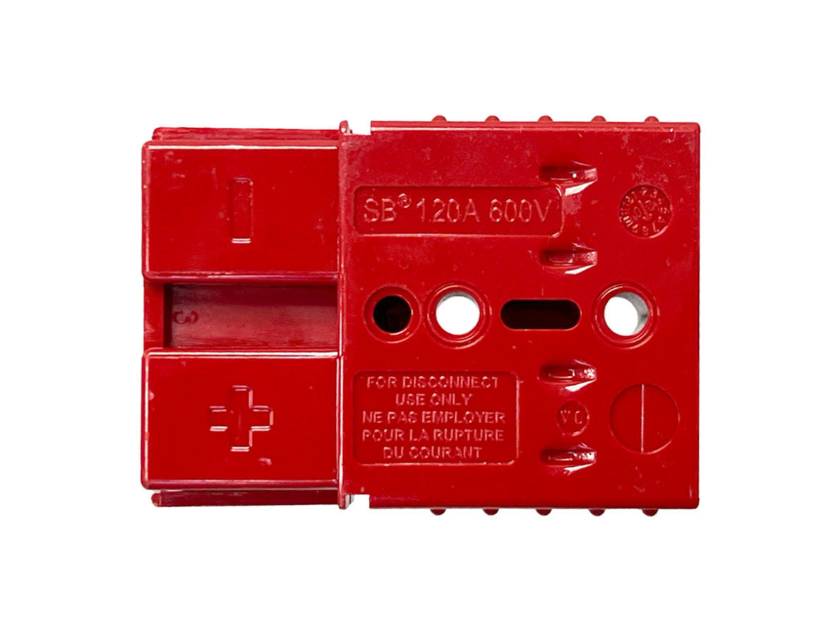 Anderson 120A Power Plug - Red (6802G3)