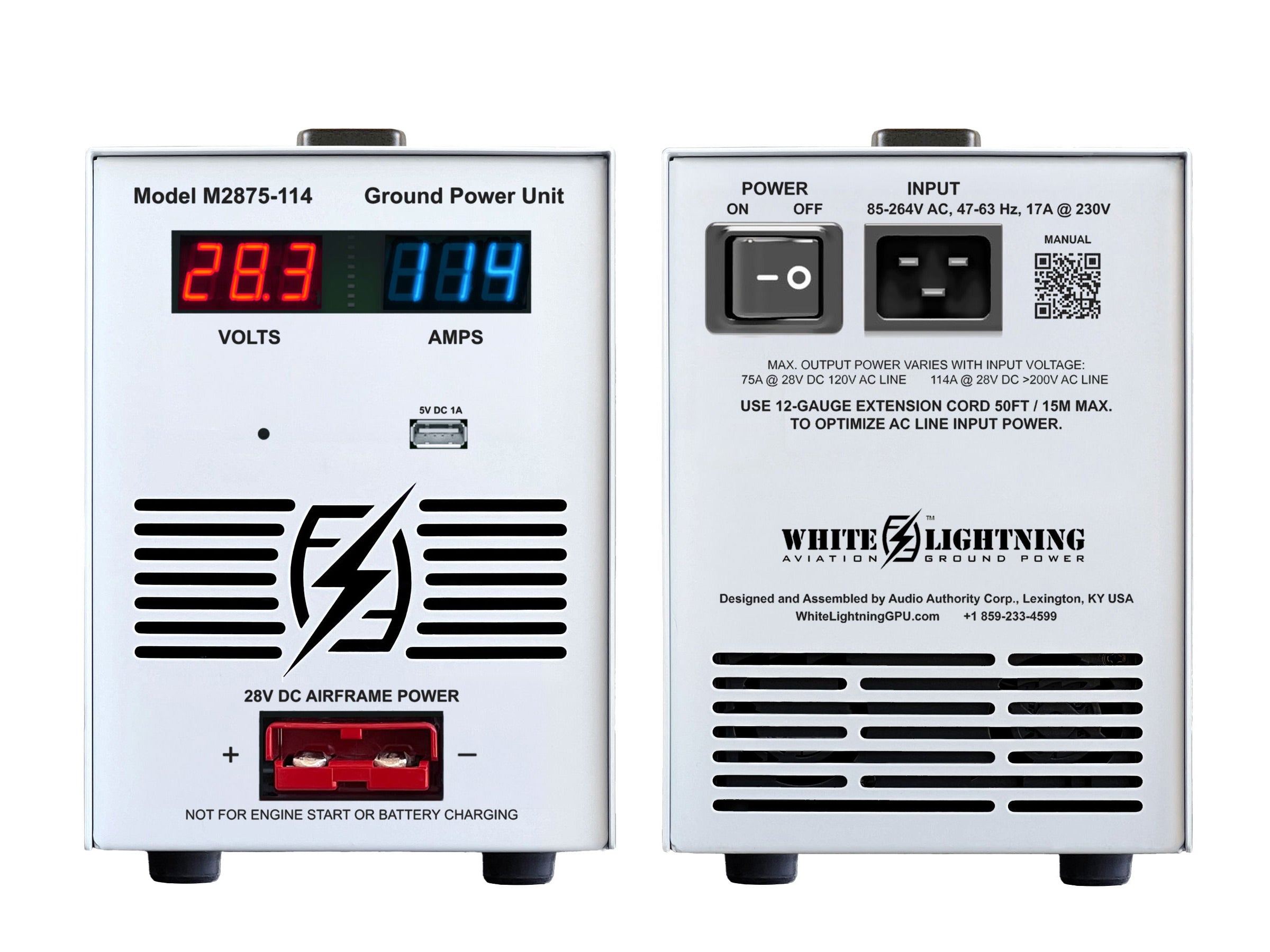 M2875-114 High Output White Lightning Ground Power Unit